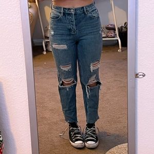 PACSUN RIPPED JEANS